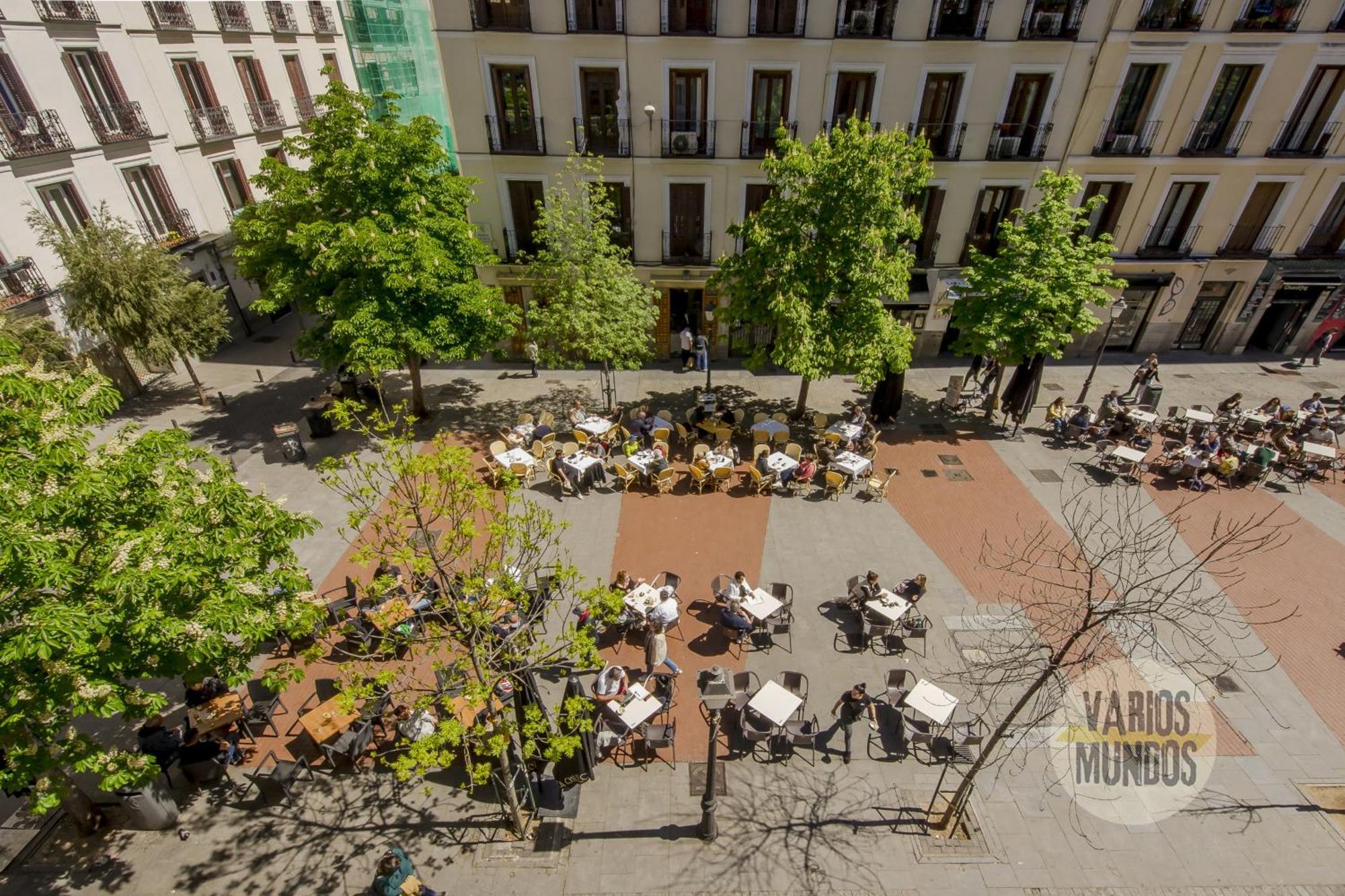 Confortable Apt Para 3 Pax A 1 Min De Gran Via Madrid Kültér fotó