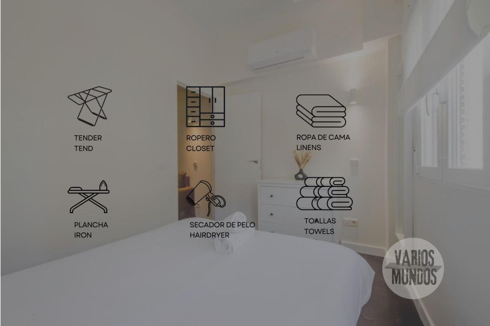 Confortable Apt Para 3 Pax A 1 Min De Gran Via Madrid Kültér fotó